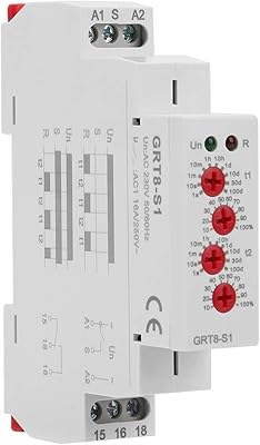 Minuteur de cycle asymétrique grt8-s1, interrupteur de minuterie à répétition marche/arrêt, interrupteur