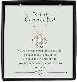 Cadeau de naissance pour mère, adoption pour fille, cadeau pour naissance, collier