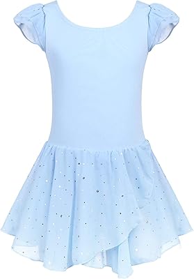Robe de ballet pour filles the white shop avec manches à volants