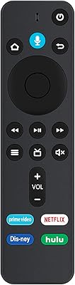Nouvelle télécommande remplaçable l5b83g adaptée à amazon fire tv stick (3e génération) streaming