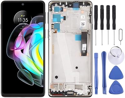 Écran lcd d'affichage de téléphone portable pour motorola moto edge 20, assemblage complet
