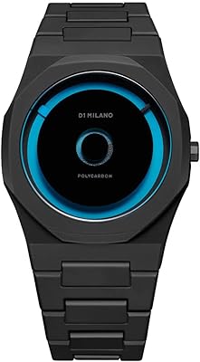 Montre analogique à cadran noir pour homme - pcbj28, noir, noir