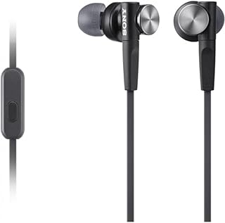 Écouteurs intra-auriculaires extra bass sony mdr-xb50ap - noir
