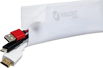 Manchon de câble montable de marque velcro | chemin de câbles personnalisable de 3 pieds avec adhésif amovible | coupé à la longueur pour une gestion des fils de taille personnalisée | cache-câble se monte sur les murs, le bureau | blanc, vel-30800-usa – Photo produit Dakar Sénégal – Livraison rapide Manchon de câble montable de marque velcro | chemin de câbles personnalisable de 3 pieds avec adhésif amovible | coupé à la longueur pour une gestion des fils de taille personnalisée | cache-câble se monte sur les murs, le bureau | blanc, vel-30800-usa. Diaytar : Le discount intelligent pour consommateurs avisés