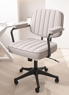 Chaise de bureau de jeu ergonomique réglable, chaises pivotantes à 360 degrés, poignée