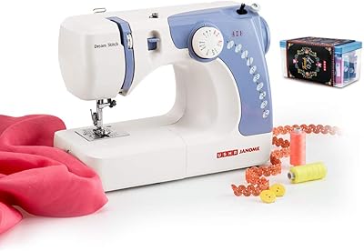 Machine à coudre électrique automatique usha janome dream stitch avec 14 points