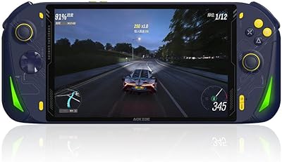 Console de jeu aokzoe a1 amd ryzen 7 6800u pro alimentée par processeur