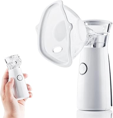 Nébuliseur portable, mini inhalateur portable personnel, humidificateur ultrasonique automatique, maison et voyage, inhalateur