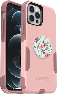 Bundle : coque otterbox commuter series pour iphone 12 et iphone 12 pro - (style ballet) + popsockets popgrip - (rose sauvage rétro). Des milliers de références à découvrir sur Diaytar Sénégal