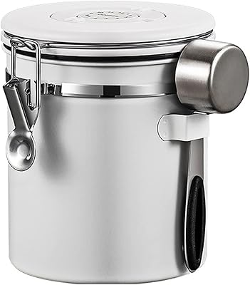 Cafetière sous vide en acier inoxydable pour le stockage du café