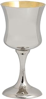 Tasse kiddish classique zion godica hautement polie personnalisation facultative argent