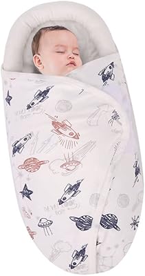 Sac de couchage pour bébé margoun, couverture d'emmaillotage pour nouveau-né printemps-automne pour poussette
