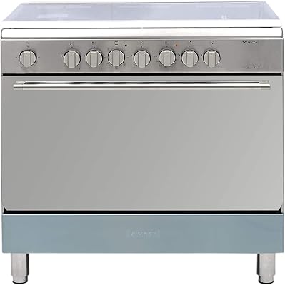 Cuisinière à gaz électrique multifonction 5 feux et four grill bompani