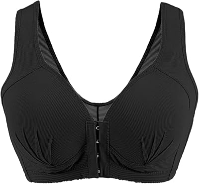 Soutien-gorge à fermeture frontale pour femmes, soutien-gorge à crochet fin sur le devant