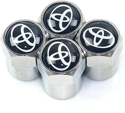 4 pièces/ensemble bouchons de valve d'air de pneu de voiture antivol chromé argenté