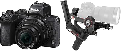 Appareil photo numérique sans miroir nikon z50 avec objectif 16-50 mm - noir