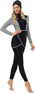 Maillot de bain burkini islamique à manches longues pour femmes musulmanes, maillot