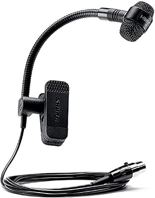Microphone à condensateur cardioïde à col de cygne shure avec connecteur ta4f