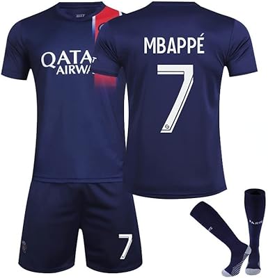 Gartarn psg mbappe 7 domicile 23 24 nouvelle saison de football ensemble