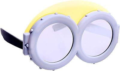 Lentilles miroir lil' minion sous licence officielle sun-staches pour garçons
