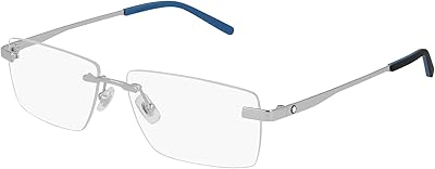 Lunettes de vue rectangulaires de démonstration pour hommes