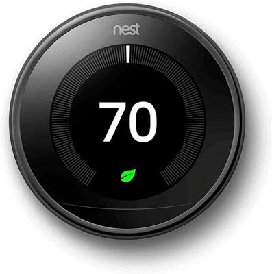 Thermostat programmable nest t3018us génération 3 - noir