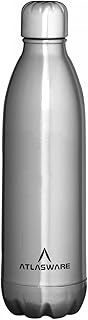 Bouteille sous vide atlasware en acier inoxydable, 500 ml - acier mat
