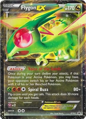 Pokemon - flygon-ex (xy61) - promos xy black star - holo