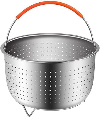 Panier à vapeur en acier inoxydable 304, marmite à riz anti-brûlure pour cuire