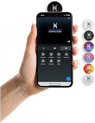 Carte de visite numérique à connexion illimitée - carte nfc pour partage instantané