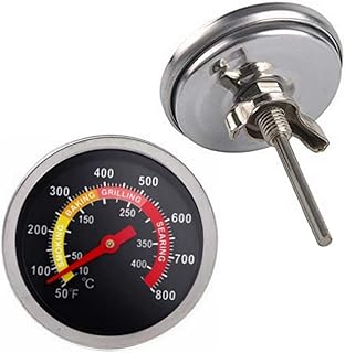 2 pièces jauge de température de barbecue, jauge de thermomètre de fumoir