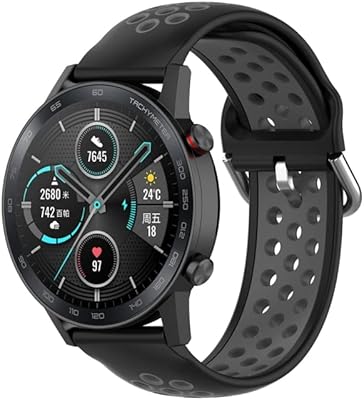 Bgm huawei honor magic watch 2 46 mm bracelet 22 mm avec boucle