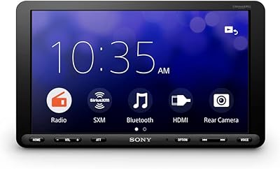Récepteur multimédia flottant sony xav 9 pouces ax8100 avec entrée vidéo hdmi d'apple