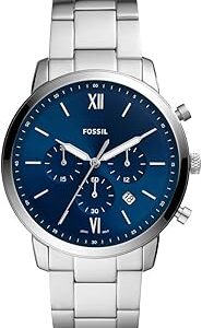 Montre à quartz chronographe fossil pour homme avec bracelet en acier inoxydable fs5792, argent, taille unique, bracelet. Diaytar : L'e-commerce accessible à tous les Sénégalais