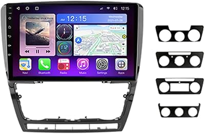Omnitech pour skoda octavia 2 a5 2007-2014 2din autoradio multimidia lecteur dvd navigation