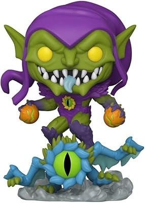 Funko marvel pop : monster hunters green goblin gwec 63151, multicolore