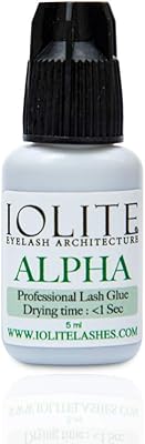 Colle d'extension de cils alpha super forte de 5 ml, colle adhésive professionnelle