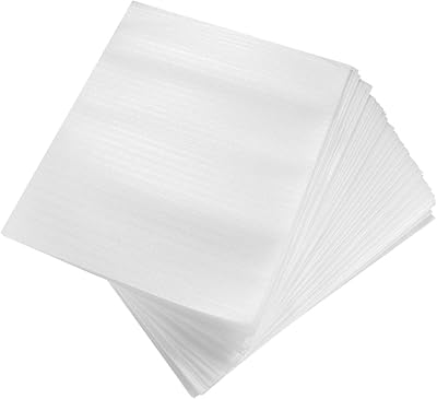 Sacs en mousse enveloppant des feuilles de mousse : 100 pièces de doublure