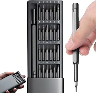 Jeu de tournevis de précision polyvalents s2 en aluminium 24 en 1, outils