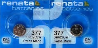 Renata - piles électroniques à oxyde d'argent mercury zero (2, sr626sw)