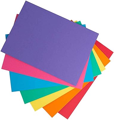 Carte couleur house of card and paper rainbow a3 160 g/m2