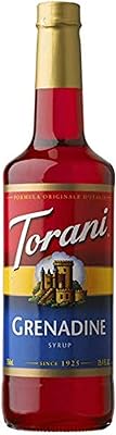 Sirop de grenadine torani 750 ml