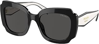 Lunettes de soleil femme br16ys, noir/gris foncé, 52/19/140, noir/gris foncé