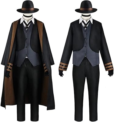 Yubkus bungo stray dogs nakahara chuya ensemble de costumes de cosplay pour fête