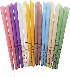 Sparkskies kit d'élimination du cérumen, 16 pièces bougies auriculaires élimination propre du cérumen