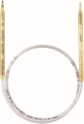Aiguilles à tricoter circulaires adi - champagne 80cm 15mm 405-7
