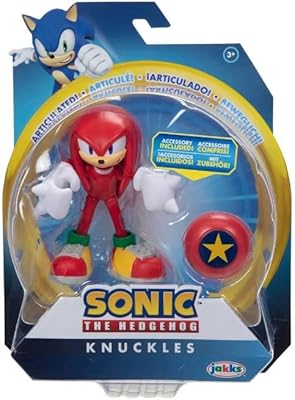 Ensemble de figurines articulées sonic the hedgehog de 4 pouces (choisissez la figurine)