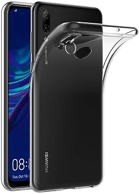 Coque arrière transparente absorbant les chocs en gel tpu flexible et caoutchouté