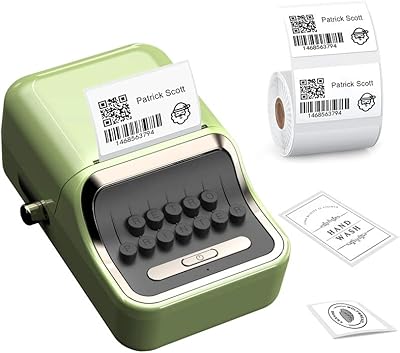 Machine d'étiquettes d'imprimante dulx avec 1 imprimante d'étiquettes thermique en rouleau gratuit appliquer