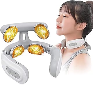 Masseur de cou 3d pour massage des tissus profonds avec chaleur, masseur intelligent